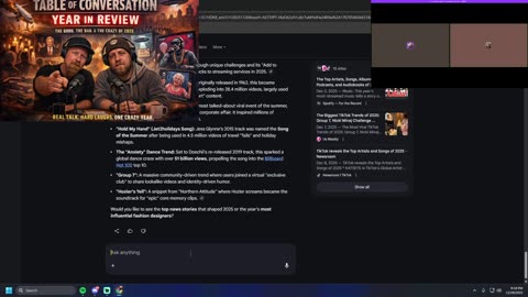 table of conversation