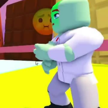 I threw up on the cook )) #challenge #funny #puked #gaming #roblox