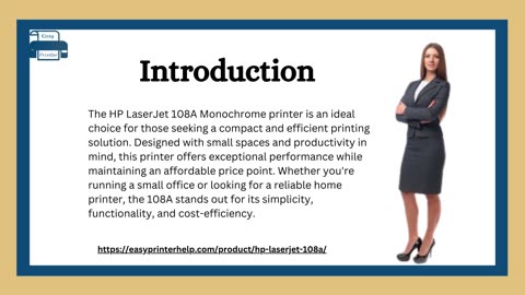 HP LaserJet 108A Monochrome: Your Compact Printing Solution