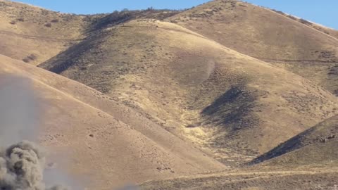 Apartment Building Under Construction Engulfed in Flames