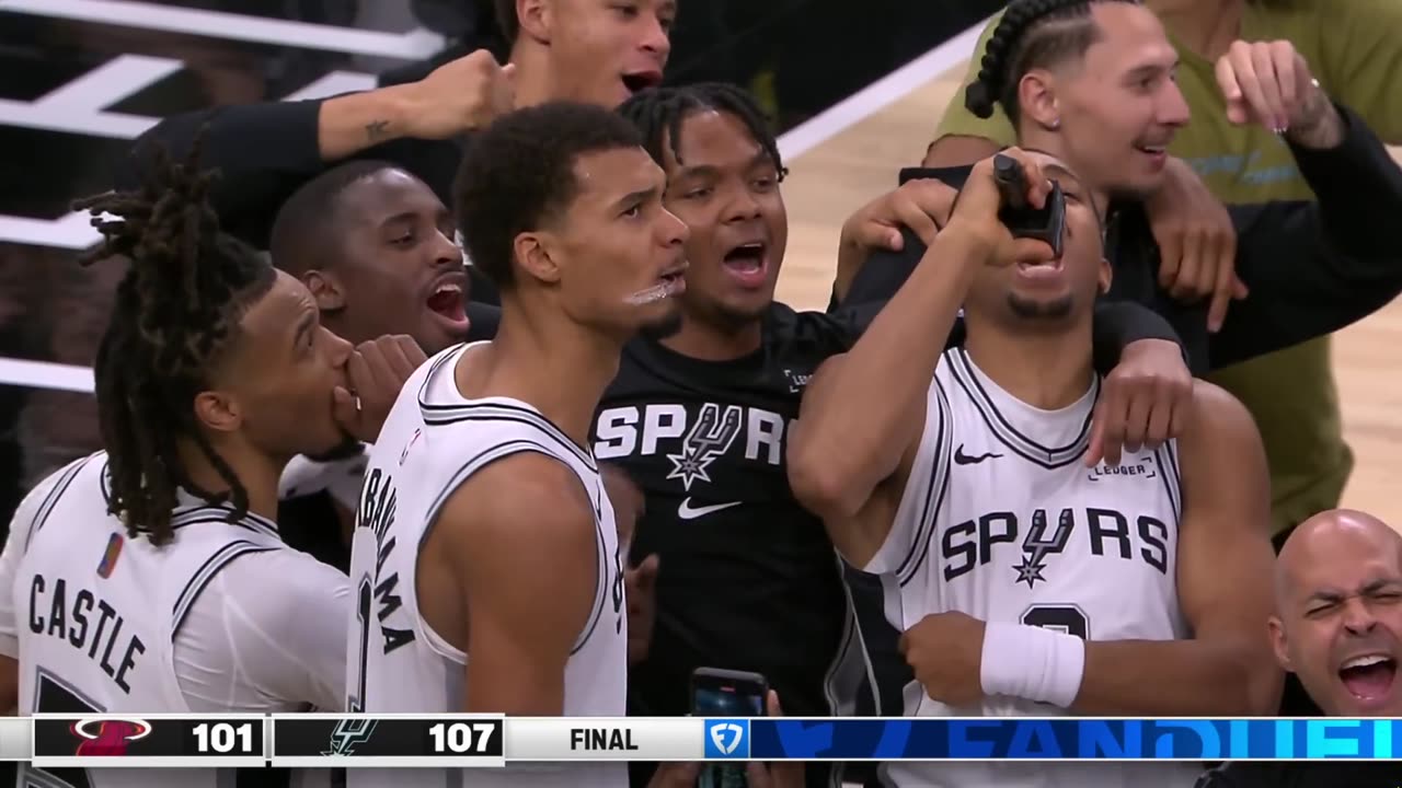 Victor Wembanyama DOES IT ALL vs Heat! | October 30, 2025