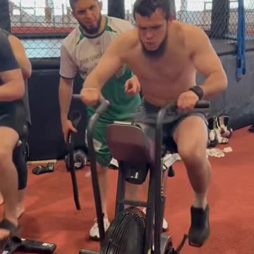 Islam Makhachev Whipping His Teammates to Push Their Limits