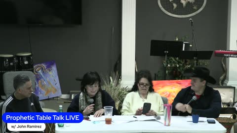 Prophetic Table Talk featuring guest Evangelist John Ramirez