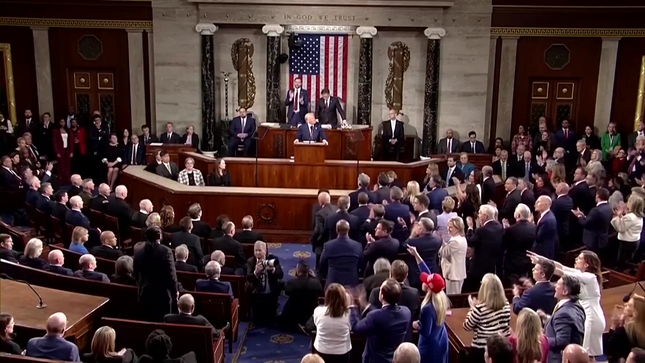 Democratic lawmaker removed from Trump speech to Congress