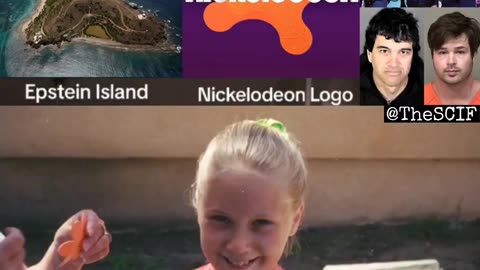 Nickelodeon logo just happened to be shaped like Jeffery Epstein's Little St. James Island