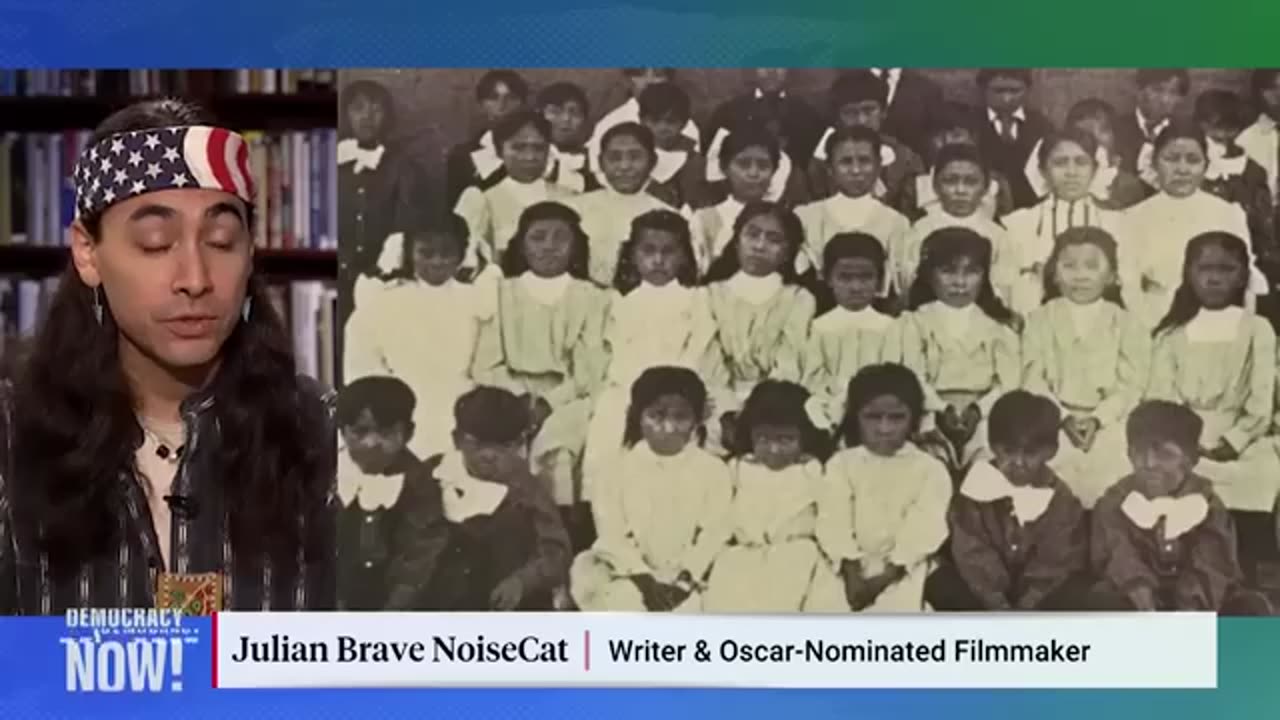 We Survived the Night": Julian Brave NoiseCat on Residential Schools & Recovering Native History