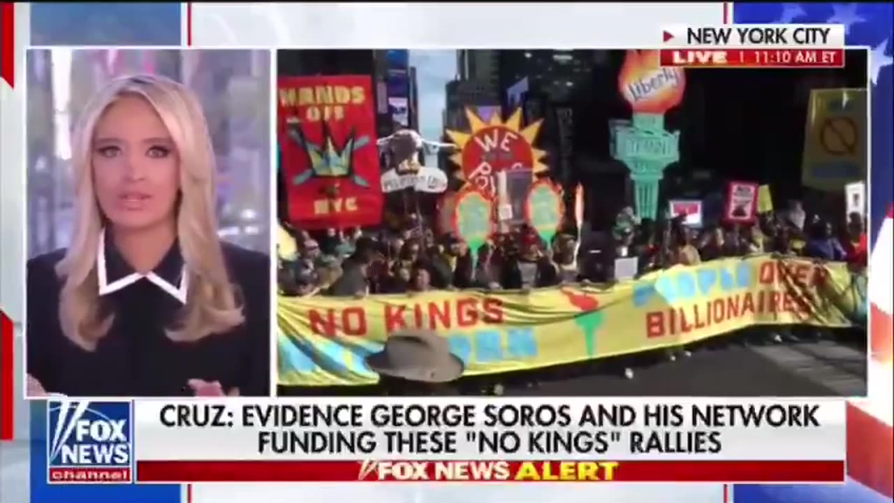 BREAKING⛔️EVIDENCE GEORGE SOROS AND HIS NETWORK FUNDING THESE "NO KINGS" RALLIES