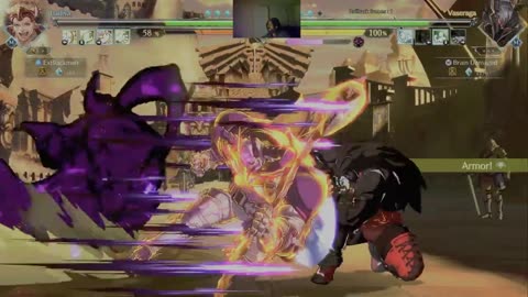 Playing More Master Rank Matches With Ladiva In Granblue Fantasy Versus: Rising!