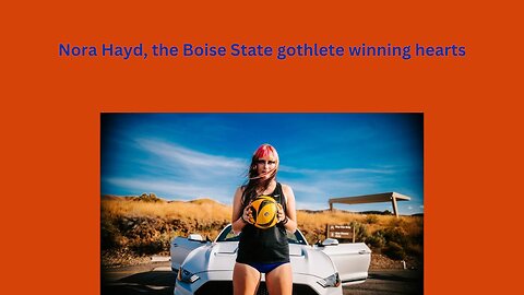 Nora Hayd should have you watching Boise State and women's beach volleyball