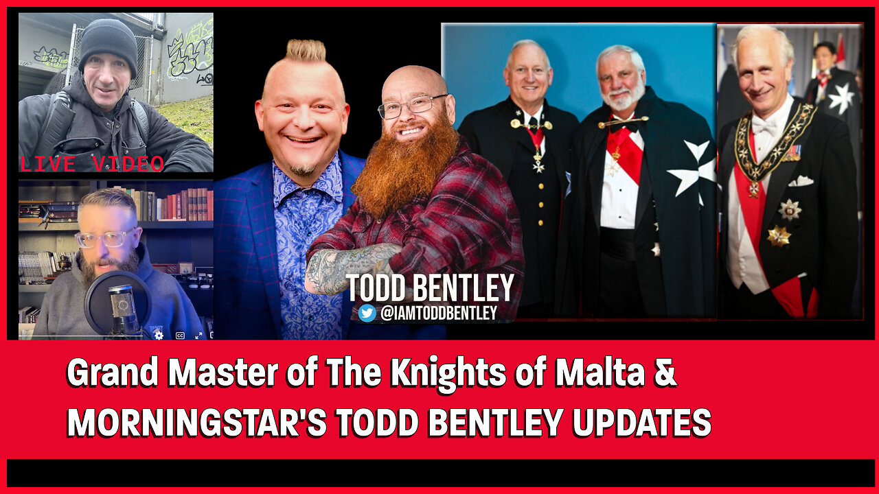 Rick Joyner, Justin Perry, Todd Bentley, Barry Maracle & the Grand Master of The Knights of Malta