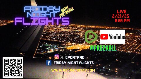 Friday Night Flights 2/21/25: All KASH, No Checks!!!! Run Dems RUUNNNNN