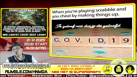 HNMDA live 21-12-25 : Is het een vogel? Een vliegtuig? Nee het is SUPERGRIEP!!!