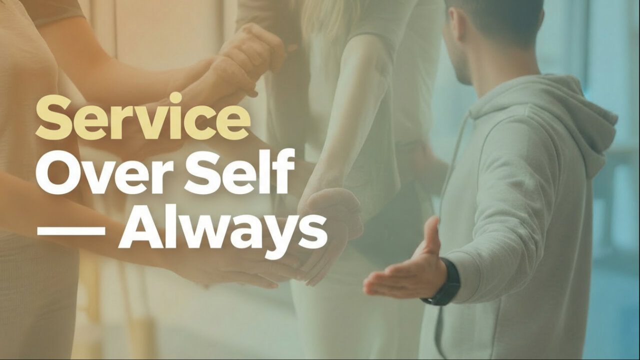 "The World Needs More Givers, Not Takers"