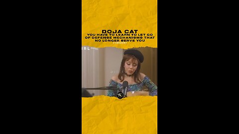 @dojacat You have to learn to let go of defense mechanisms that no longer serve you