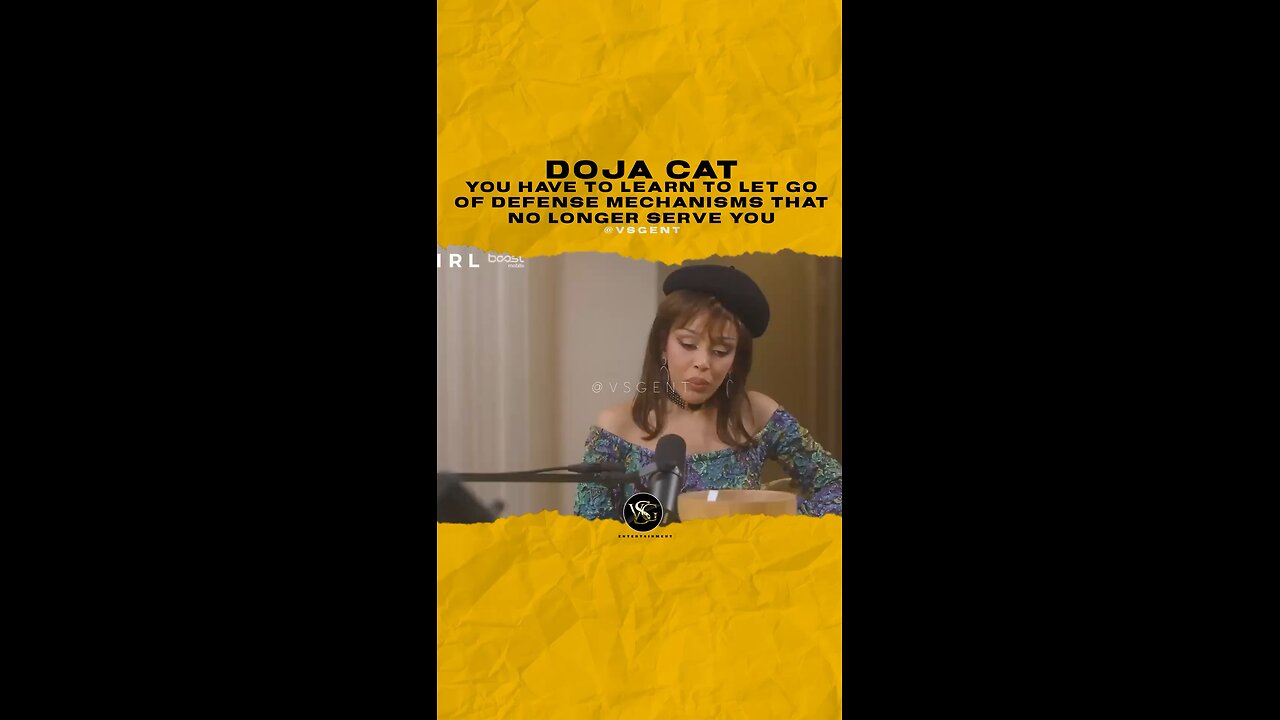 @dojacat You have to learn to let go of defense mechanisms that no longer serve you