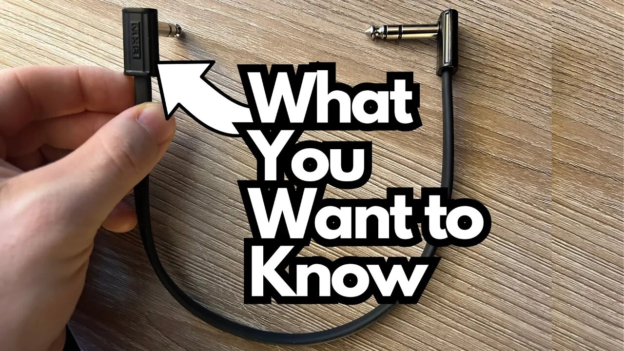 MXR Cable - What I Wanted to Know Before Buying