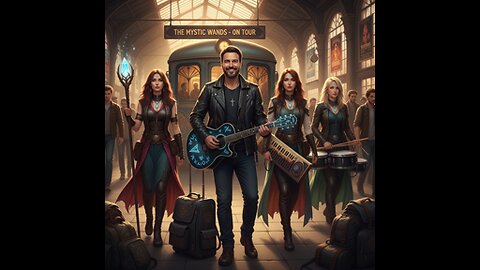 Mystic Wands Band - Rock Never Stops (Video)