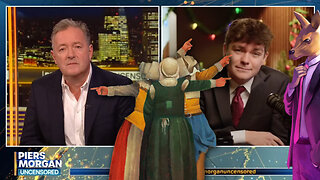 Piers Morgan's witch trial of Nick Fuentes so as to establish he's a racist