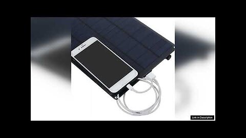 JH-5W 5W 12V/5V 210*165*2.5MM Solar Panel Battery Charger Review