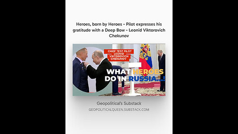 Russian hero - The heavy responsibility of test pilots