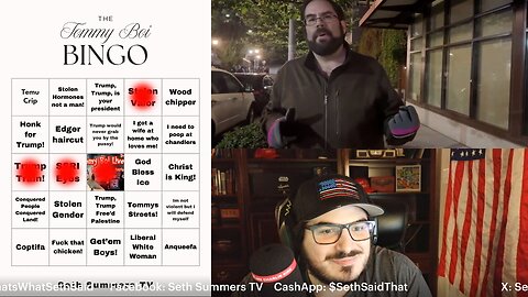 The Tommy Boi Bingo #LIVE Last Night Full First Game #Watching #ANTIFA #Portland #ICE #Protest