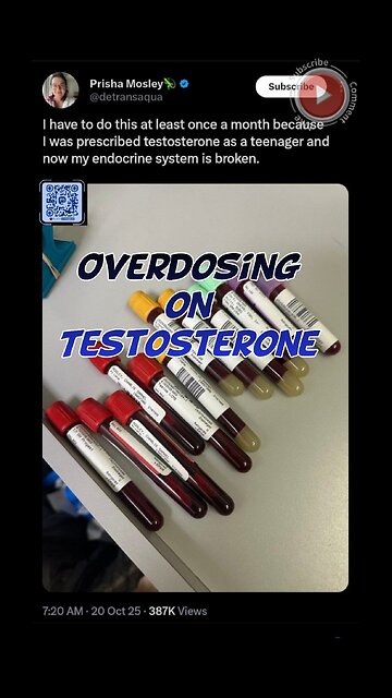 Overdosing on testosterone