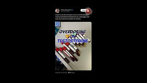 Overdosing on testosterone
