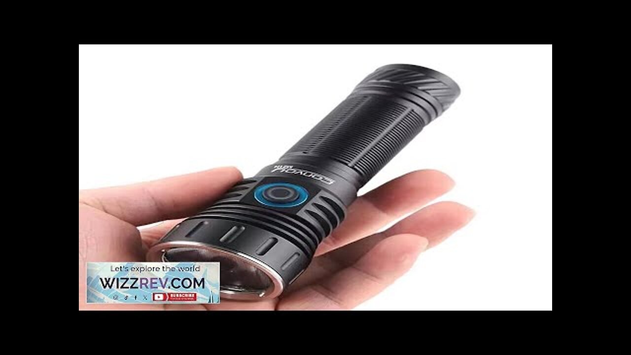 Convoy M21H P70.3 HI R70 4000LM High Power Output TIR Flashlight 21700 Review