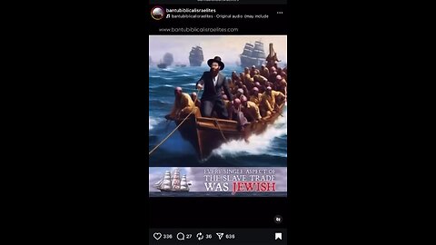 Every Aspect Of The Slave Trade Was Yewish