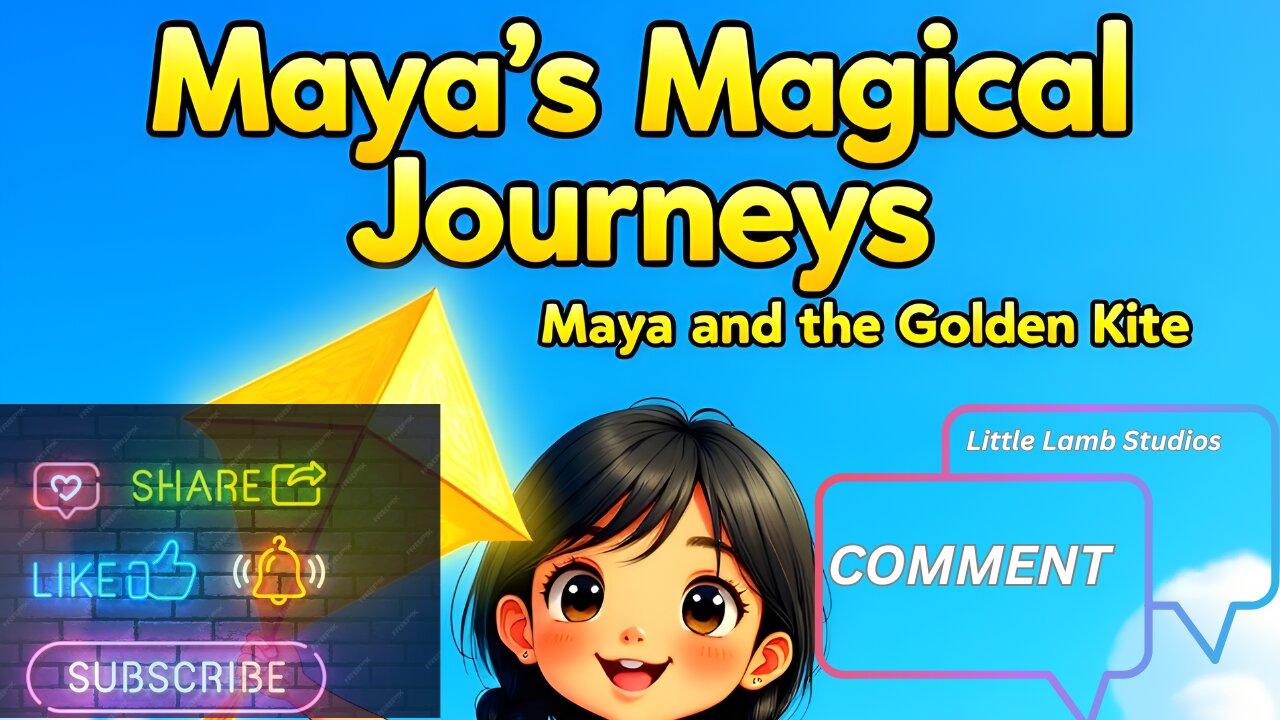 Maya’s Magical Journeys | Maya and the Golden Kite | Little Lamb Studios