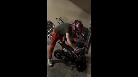 He Loves His Bike ❤️🏍️💯