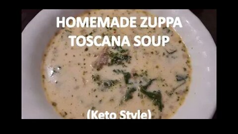 Homemade Zuppa Toscana Soup