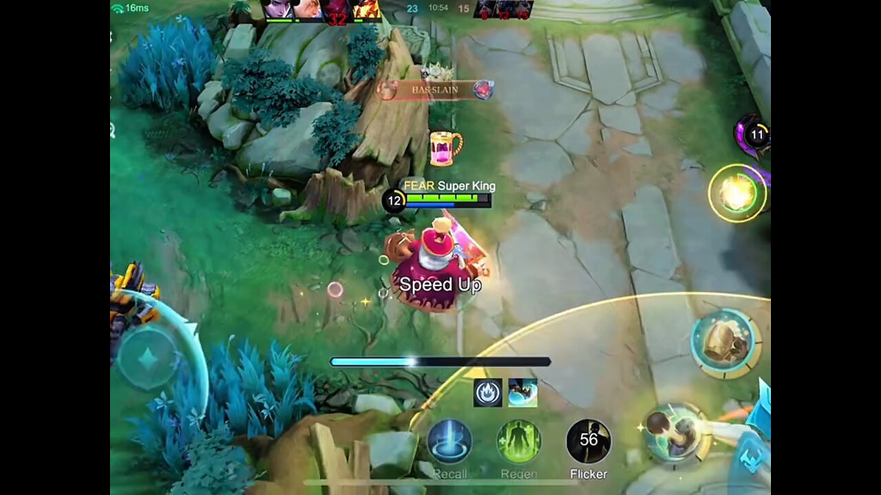spat on the enemy