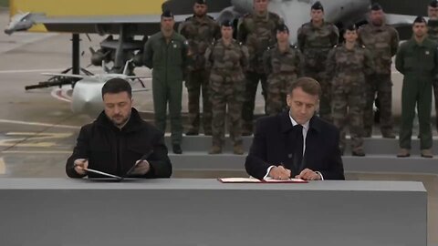 🇺🇦🇫🇷Zelenskyy and Macron sign strategic agreement aimed at