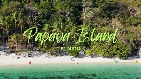 Papaya beach elnido 😍