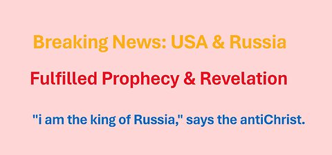 Breaking News: Russia Vs. USA