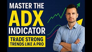 Master the ADX Indicator | Trade Strong Trends Like a Pro (ADX Strategy for Forex, Stocks & Crypto)