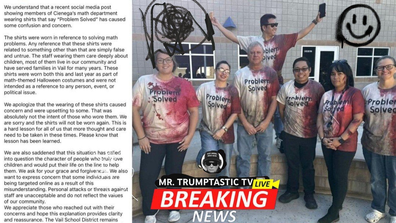 School Teachers Mistakenly Doxed by Right-Wing Extremist over Alleged T-shirt Mocking Charlie Kirk.