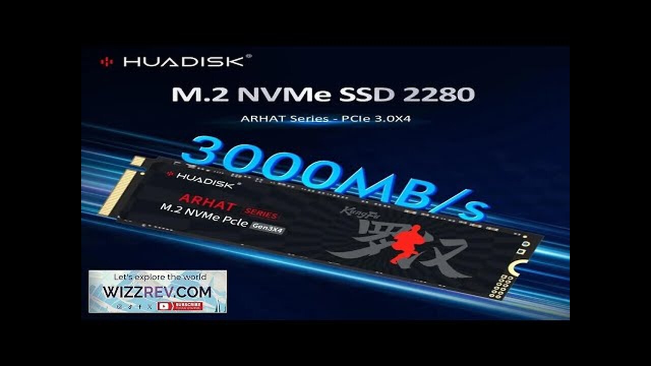 HUADISK M2 SSD NVMe 128GB 256GB 512GB 1TB 2TB SSD M.2 2280 Review