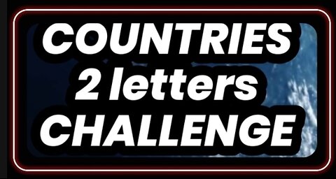 Countries 2 letters Challenge