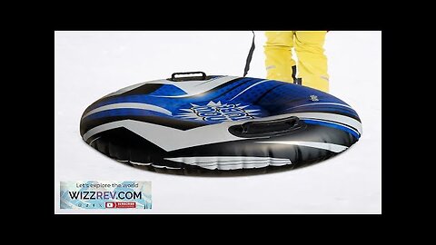 Inflatable Snow Tube Christmas Snow Sledge for Winter Fun Sledding Skiing Review