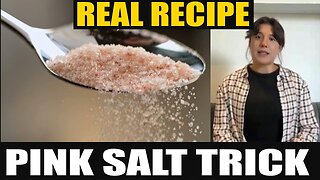What Is the Pink Salt Trick for WeightLoss? The Himalayan Salt Secret Explained!
