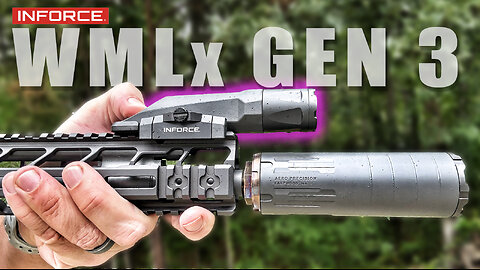 Inforce WMLx + IR. Gen 3 Rifle Light