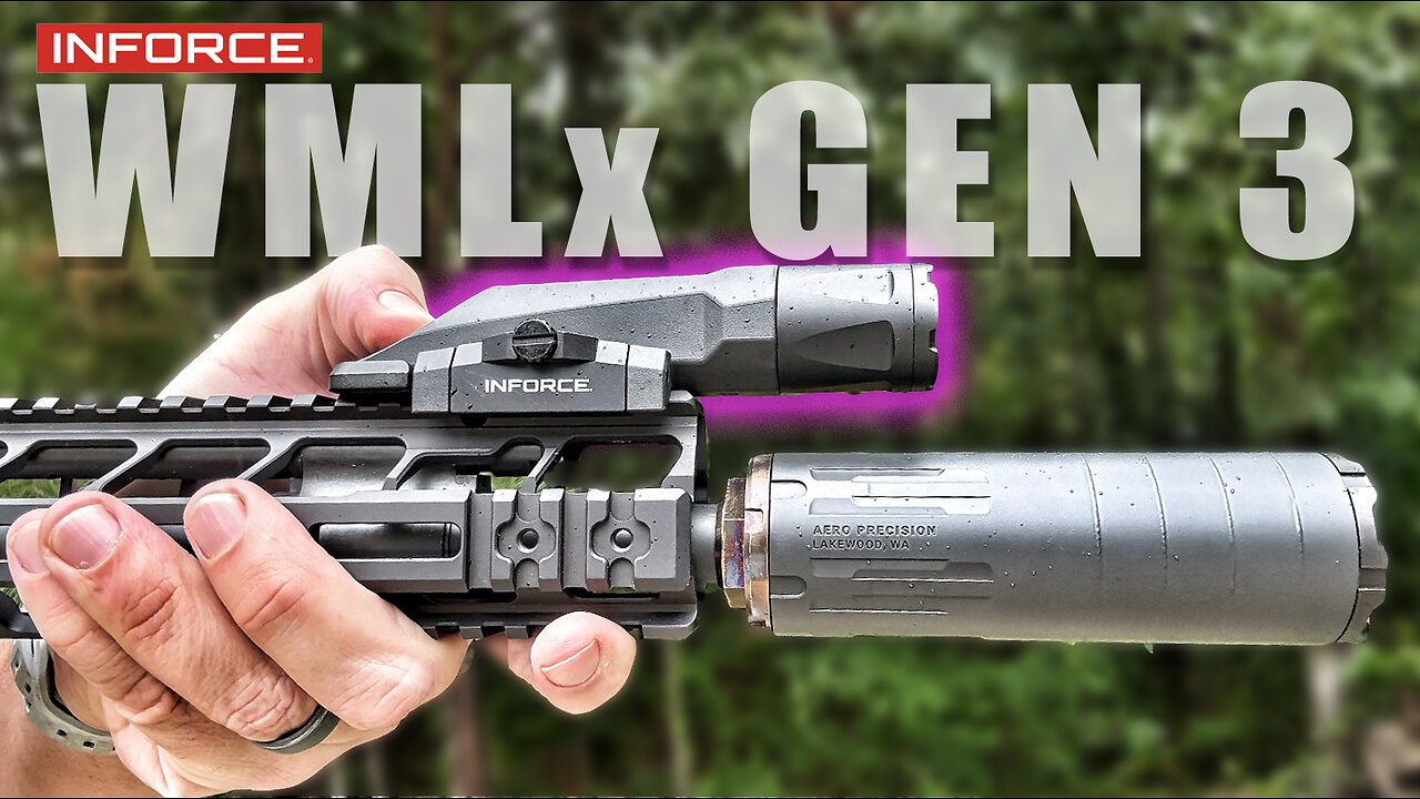 Inforce WMLx + IR. Gen 3 Rifle Light