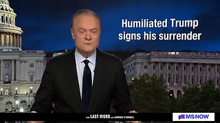 Lawrence: Donald Trump put his surrender and humiliation in writing signing Epstein files bill
