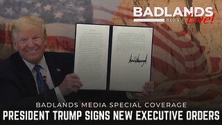 Badlands Media Special Coverage: 2/3/26 — Trump Signs Executive Order as Government Reopens and Spending Shifts