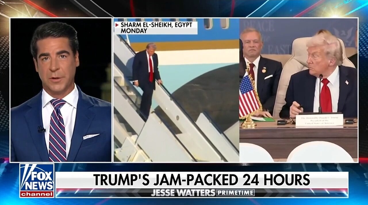 Trump's Jam Packed 24 Hours