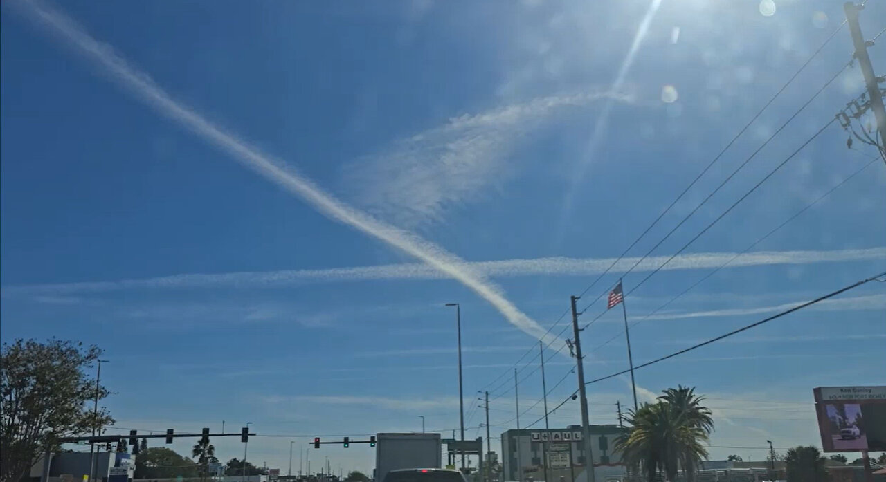 Why X is in Our Skies? What Strange Lines it is...👿