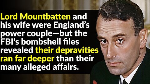 Lord Louis Mountbatten Was England's Worst Royal Failure