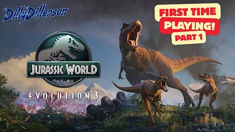 🦖 First Time in Jurassic World Evolution 3 – What Could Go Wrong? 🦕